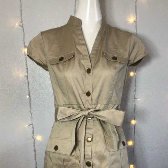 H&M Tan Dress! - Picture 2 of 6